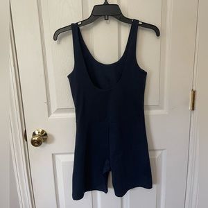 Navy blue body suit!